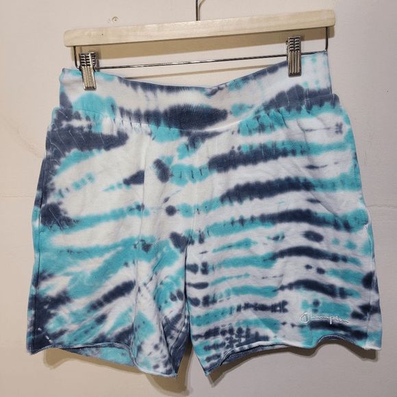 Champion Other - Champion Men's Wave Dye Trekking Grey Lightweight Fleece Shorts Size S